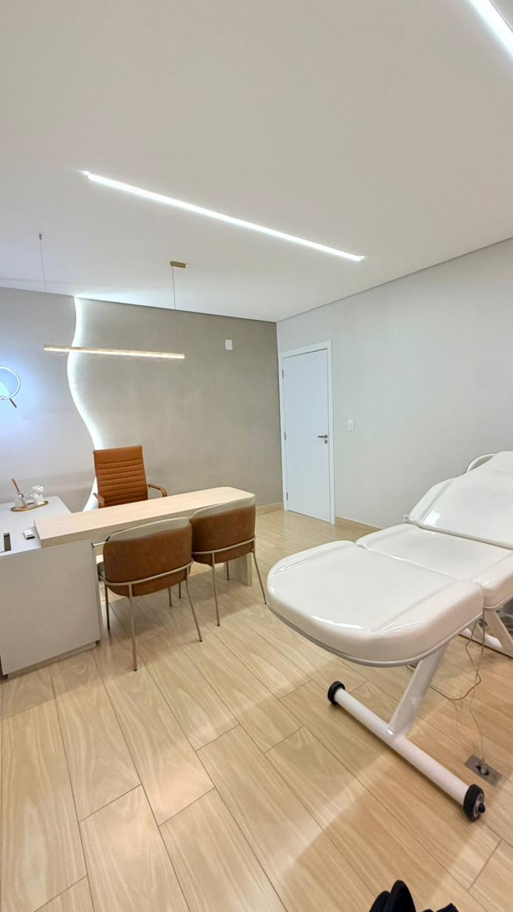Sala de procedimentos da clínica